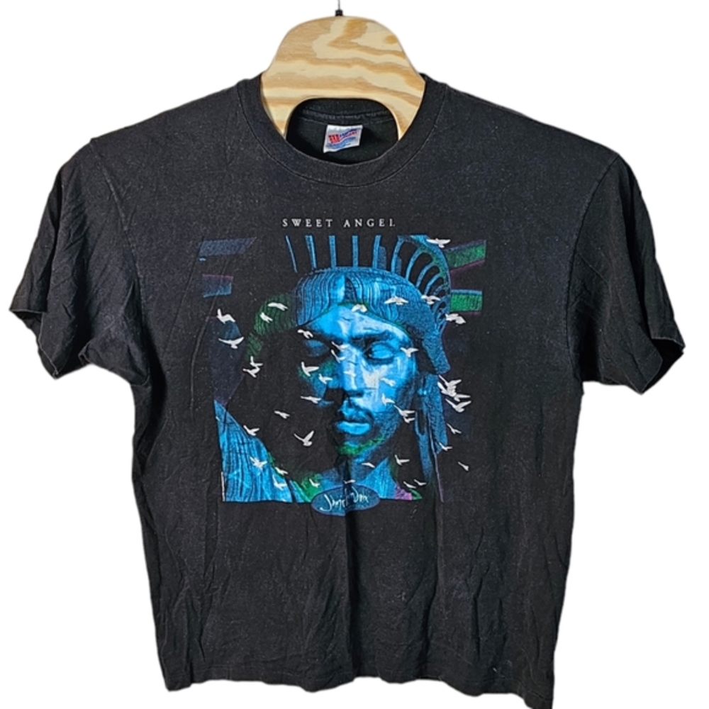 Rare VTG SWEET ANGEL 1994 JIMI HENDRIX XL Shirt‎ Hanes Single Stitch Made USA